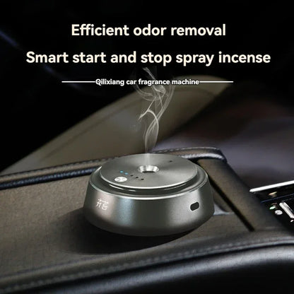 XMSJ Intelligent Car Scents Aromas Machine Fragrance Diffusers Freshener Elegantly Designed Mini Perfume Machine Multiple Gears