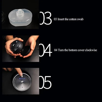 XMSJ Intelligent Car Scents Aromas Machine Fragrance Diffusers Freshener Elegantly Designed Mini Perfume Machine Multiple Gears