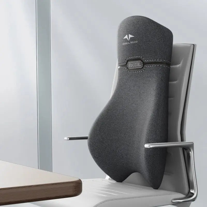 Car Integrated Headrest Lumbar Support Cushion Auto Seat Travel Relax Head Waist Support Auto Accessories Universal Headrest