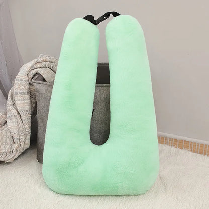 Car Pillow Safety Belts Pillows Cover Car Kids Travel Sleeping Pillows Auto Seatbelt Plush Cushion Shoulder Pad Cute Animal