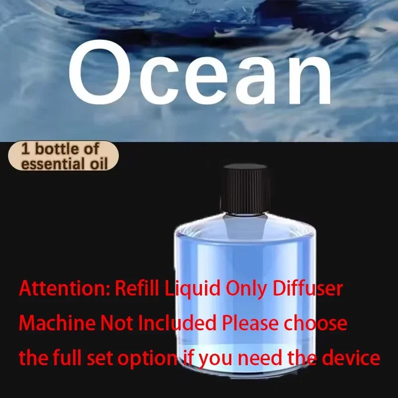 XMSJ Smart Car Air Freshener Level 5 Adjustable USB Charging Car Fragrance Diffuser Air Freshener Essential Oil Fragrance Gift