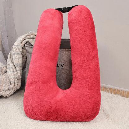 Car Pillow Safety Belts Pillows Cover Car Kids Travel Sleeping Pillows Auto Seatbelt Plush Cushion Shoulder Pad Cute Animal