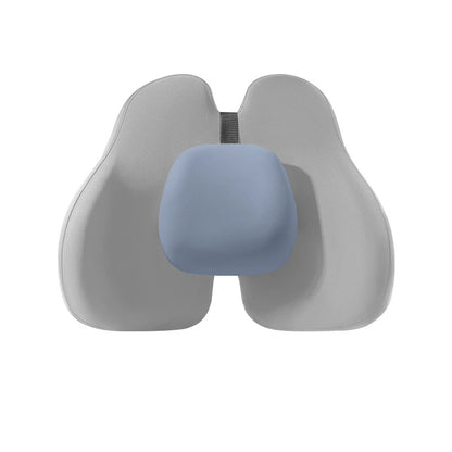 Car Seat Neck Pillow Lumbar Support Headrest Waist lumbar Cushion Car Seat Memory Foam For Car Travel interior Accessories