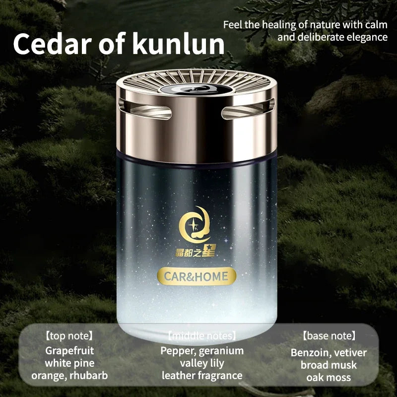 Hot Selling New Car Air Freshener Car Solid Fragrance Diffuser Long lasting Car Inside light fragrance Gifts