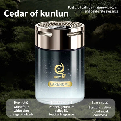 Hot Selling New Car Air Freshener Car Solid Fragrance Diffuser Long lasting Car Inside light fragrance Gifts