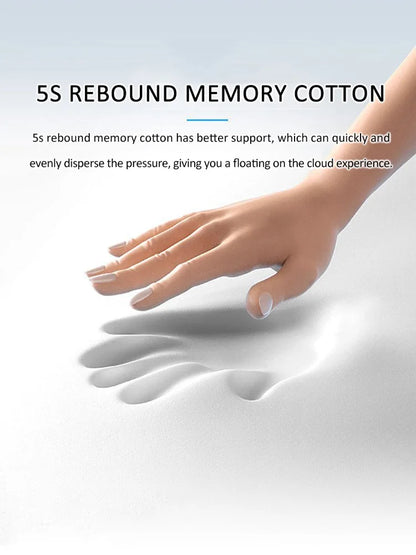 Car Integrated Headrest Lumbar Support Cushion Auto Seat Travel Relax Head Waist Support Auto Accessories Universal Headrest