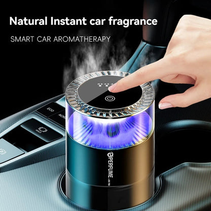 Rechargeable Smart Car Diffuser: Voice-Activated RGB Mood Lighting & Mist for an Immersive Driving Experience