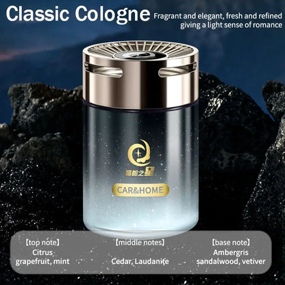 Hot Selling New Car Air Freshener Car Solid Fragrance Diffuser Long lasting Car Inside light fragrance Gifts