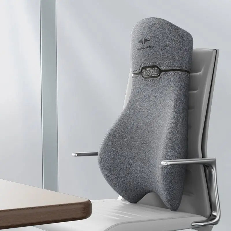 Car Integrated Headrest Lumbar Support Cushion Auto Seat Travel Relax Head Waist Support Auto Accessories Universal Headrest