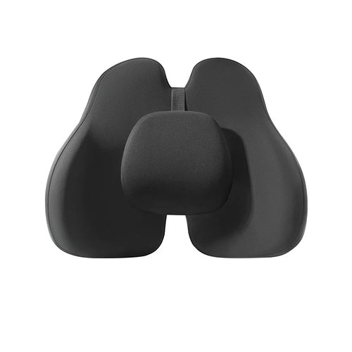 Car Seat Neck Pillow Lumbar Support Headrest Waist lumbar Cushion Car Seat Memory Foam For Car Travel interior Accessories