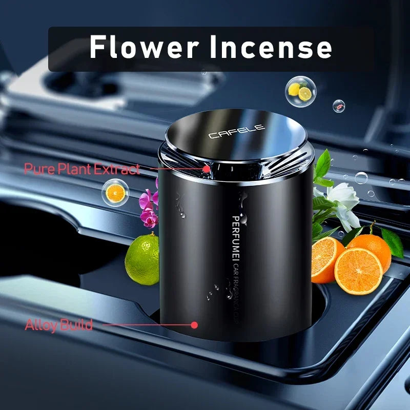 XMSJ Aroma Diffusers Air Freshener Fragrance Perfume Ultrasonic Scent Aromatherapy Diffuser For Car Home Scents Diffuser