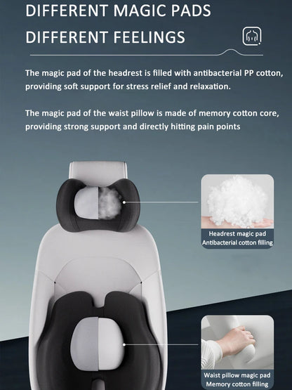 Car Seat Neck Pillow Lumbar Support Headrest Waist lumbar Cushion Car Seat Memory Foam For Car Travel interior Accessories