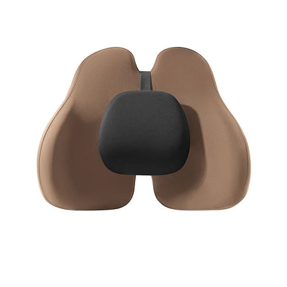 Car Seat Neck Pillow Lumbar Support Headrest Waist lumbar Cushion Car Seat Memory Foam For Car Travel interior Accessories