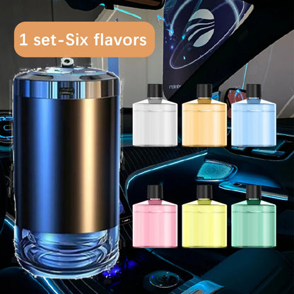 XMSJ Smart Car Air Freshener Level 5 Adjustable USB Charging Car Fragrance Diffuser Air Freshener Essential Oil Fragrance Gift