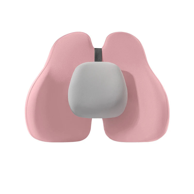 Car Seat Neck Pillow Lumbar Support Headrest Waist lumbar Cushion Car Seat Memory Foam For Car Travel interior Accessories