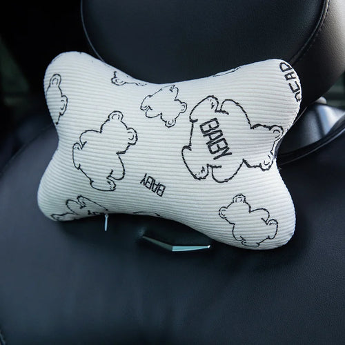 New Cute Animal Pattern Kid Neck Head Support U-Shape Children Travel Pillow Cushion for Car Seat Safety Neck Pillow for Kids