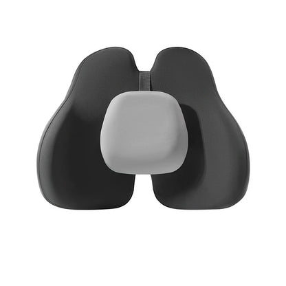 Car Seat Neck Pillow Lumbar Support Headrest Waist lumbar Cushion Car Seat Memory Foam For Car Travel interior Accessories