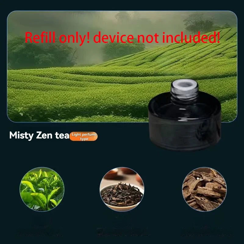 Rechargeable Smart Car Diffuser: Voice-Activated RGB Mood Lighting & Mist for an Immersive Driving Experience