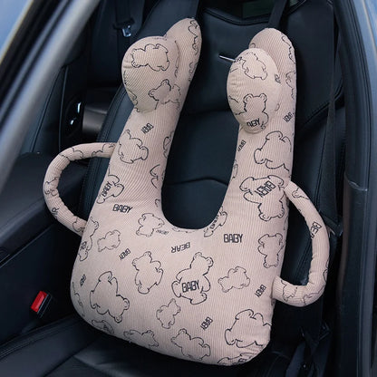New Cute Animal Pattern Kid Neck Head Support U-Shape Children Travel Pillow Cushion for Car Seat Safety Neck Pillow for Kids